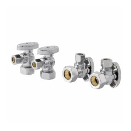 Cash Acme / Sharkbite 4PK 12x38 ANG Valve COMPA1238Z4